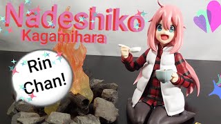 Figma Nadeshiko Kagamihara Unboxing And Review Laid Back Camp [upl. by Siocnarf976]