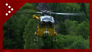 Incidente in Val Masino elicottero GdF in volo morti tre finanzieri del soccorso alpino [upl. by Shelden894]