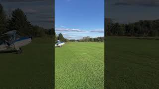 1946 Aeronca Champ taking off 65 HP [upl. by Kunin]