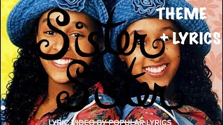 SISTER SISTER Theme Song IntroLyric Video SEASON56  Popular lyrics sistersister [upl. by Calla]