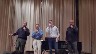 The Blackwood Brothers Quartet sings The Old Country Church [upl. by Ymarej]