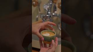 Making a Cortado with an Espresso Machine ☕  Quick Coffee Short [upl. by Aifas]