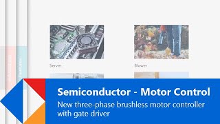 Motor Control Driver  TC78B009FTG  Toshiba Electronics Europe [upl. by Donell]