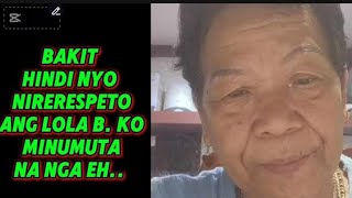 Part 2KAWAWA NAMAN LOLA B KOKapitana Nehaydz is live [upl. by Malkin]