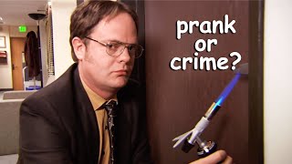 the office pranks but theyre literal crimes  The Office US  Comedy Bites [upl. by Lind]