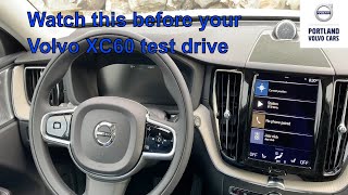 2021 Volvo XC60 T6 Inscription  Startup features [upl. by Gerik]