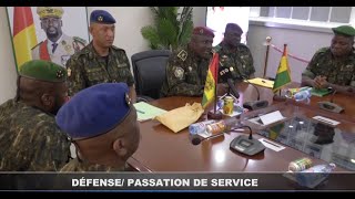 DEFENSE  PASSATION DES OFFICIERS GENERAUX RTG GUINEE 224 [upl. by Einnep]