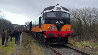 Downpatrick amp County Down Railway and Irish Traction Group Diesel Gala 7th January 2023 [upl. by Nita]