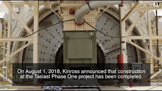 Kinross Gold Completes Tasiast Phase One Construction [upl. by Ayotak685]