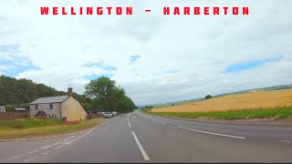 Drive with us 30624 Taunton  Jurston Fields Wellington  Waterloo Cross  Cullompton  Harberton [upl. by Seabrooke]