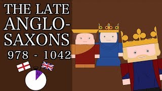 Ten Minute English and British History 07  The Late AngloSaxons and King Cnut [upl. by Haff168]