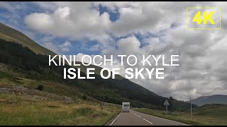 ISLE OF SKYE  Kinloch to Kyle  4K Drive [upl. by Poppas]