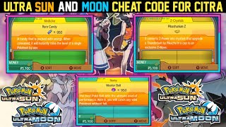 Pokemon Ultra Sun Cheat Code Unlimited Rare Candy And Master Ball [upl. by Sul]