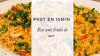 Riz aux fruits de mer facile et rapide [upl. by Josie]