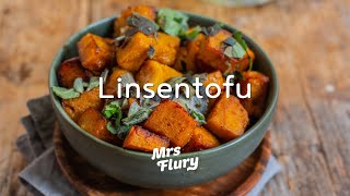 Linsen Tofu  schnelles Rezept mit 4 Zutaten [upl. by Scotty382]