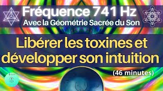 Fréquence 741 Hz  Libérer les toxines  Développer son intuition  Avec la géométrie Sacrée du Son [upl. by Roleat422]