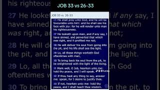 JOB 33vs 2633 thisisthegospelpreacheduntoyou [upl. by Isdnil]