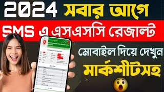 এসএসসি রেজাল্ট কিভাবে দেখব SMS মাধ্যমে ২০২৪  SSC Results 2024  How to check SSC result by SMS [upl. by Rodoeht18]