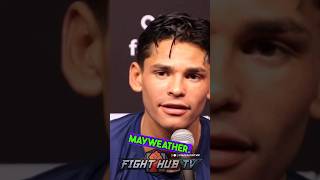 Ryan Garcia on “MAYWEATHER” PHILLY SHELL defence vs Oscar Duarte reveals Derrick James advice [upl. by Wanfried]