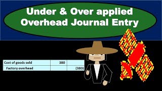 Under amp Over applied Overhead Journal Entry [upl. by Missie]