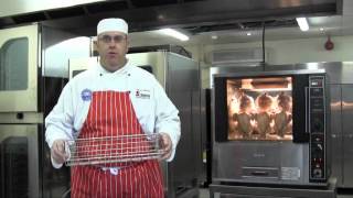 Rotisserie oven video demonstration [upl. by Puklich]