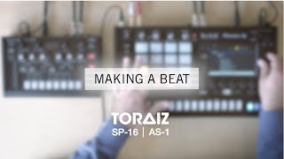 Making a beat with Kiko Navarro on the TORAIZ SP16 and AS1 [upl. by Dong]