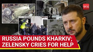 Russia Drops 1100 Pound Glide Bomb On Ukraines Kharkiv Dozens Hit Zelensky Pleads For Help [upl. by Sheff]