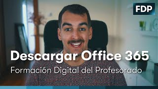 FDP  Descargar Office 365 Educantabria [upl. by Amarillis]