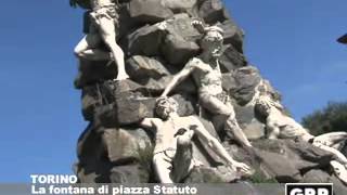 La fontana di piazza Statuto  GRP Televisione [upl. by Chladek]