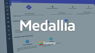 Medallia  Total Experience Profiles  SaaS Platform Demo Explainer Video [upl. by Roede]