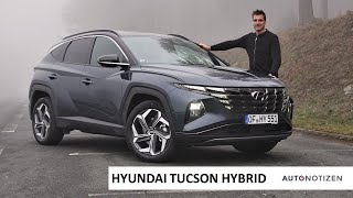 2021 Hyundai Tucson Hybrid 230 PS Test Review Fahrbericht [upl. by Leamaj]