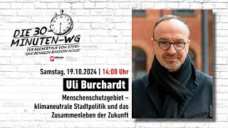 Menschenschutzgebiet das Zusammenleben der Zukunft  Uli Burchardt  30MinutenWG  Buchmesse 24 [upl. by Nelsen340]