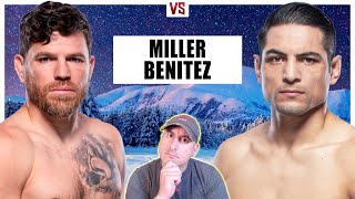 UFC Vegas 84 Jim Miller vs Gabriel Benítez Prediction Bets amp DraftKings [upl. by Valente]