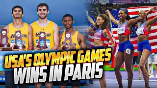 USAs GOLDEN MOMENT in Paris 2024 [upl. by Potter703]