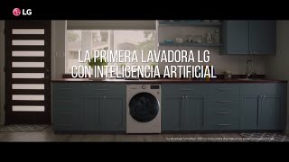 Lavadoras LG con Inteligencia Artificial Tecnología avanzada que cambiará tu vida [upl. by Ahseina]