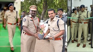 SP Satish Kumar IPS Inauguration of SHOs Room Samalkot Police station  Ap Smart News [upl. by Uranie]