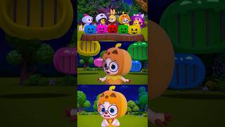 🎃 Colorful Five Pumpkin Prisons Jeni amp Hogi ver Hogi Halloween shorts [upl. by Aevin]