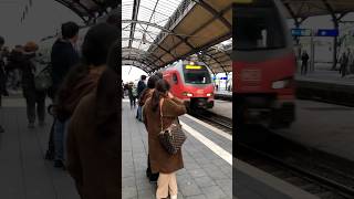 Krefeld Central Station 🚉🇩🇪 krefeld germany bengali train [upl. by Oster]