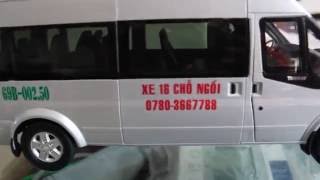 MÔ HÌNH FORD TRANSIT 2015 [upl. by Nodnarg]