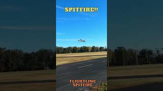 Flightline Spitfire 1600mm RC Plane flyby [upl. by Drarehs881]