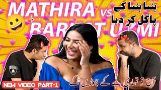 Mathira With Barkat Uzmi Comedy Show Aj to Tmhari Ly k Choren gy  Barkat Uzmi VS Mathira [upl. by Ailisec]