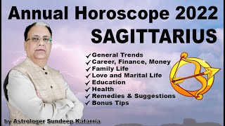 Sagittarius Horoscope 2022 Sagittarius Yearly Horoscope 2022 Sagittarius Yearly Predictions 2022 [upl. by Carley]