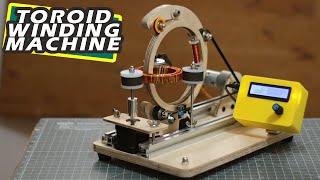 DIY Arduino based Toroid coil winding Machine  Arduino project [upl. by Madeline]