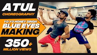 Blue Eyes Dance Rehearsal Yo Yo Honey Singh I Atul Jindal Choreography I BigDanceCentre [upl. by Ygiaf]