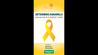 Setembro Amarelo Conversar é a melhor saída [upl. by Angadresma]