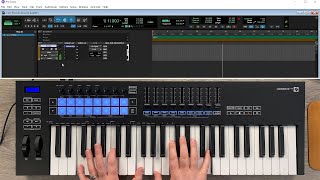 Novation Launchkey  USB Connection Getting Started and DAW Setup Tutorial [upl. by Bernadina]