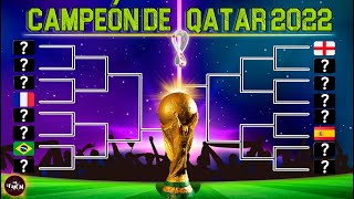 Campeón Mundial Qatar 2022 🏆  Predicción y Análisis [upl. by Nothgierc]