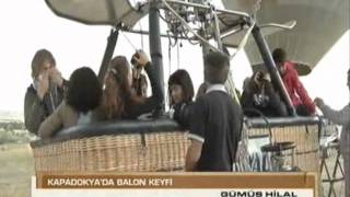 Royal Balloon  Cappadocia on TRT National TV of Turkey [upl. by Airdnola]