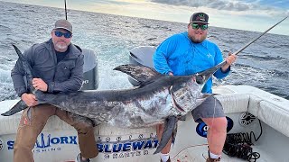 164LB SWORDFISH Catch  Cook  Offshore Fishing Venice LA  Ep 45 [upl. by Eppes164]