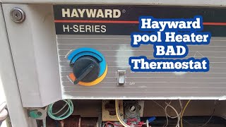 Hayward HSeries Model H250 Millivolt Pool Heater Troubleshooting Wont light Burners pilot works [upl. by Warrenne297]